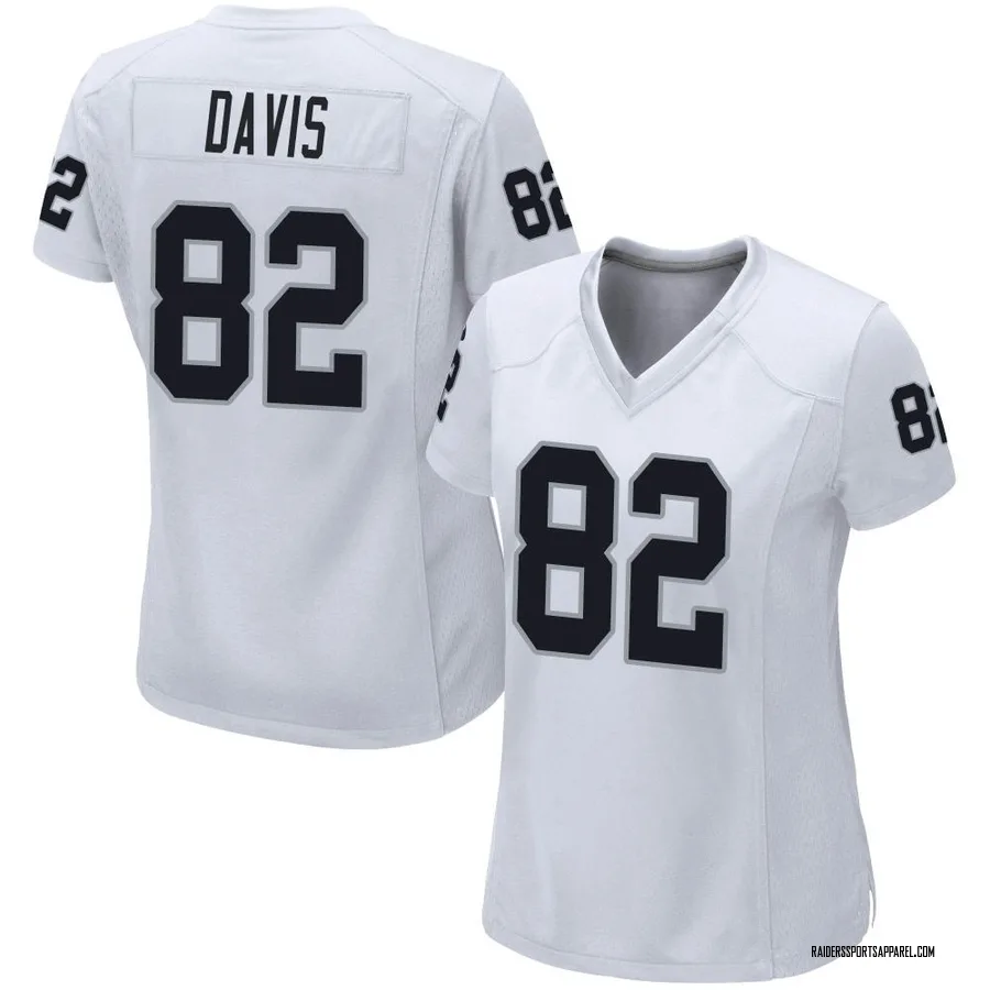 Al Davis Las Vegas Raiders Women's Game Nike Jersey - White