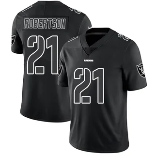 Men's Nike Amik Robertson Black Las Vegas Raiders Team Game Jersey - Yahoo  Shopping