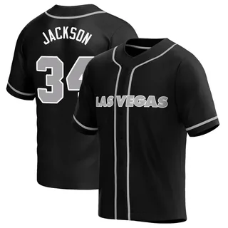 Nike Raiders 34 Bo Jackson Black 2023 F.U.S.E Vapor Limited Men Jersey