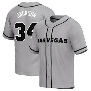 Bo Jackson Las Vegas Raiders 34 White Vapor Limited Jersey