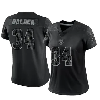 34 Black/Gold Bo Jackson Men's Jersey - Oakland Raiders Salute to