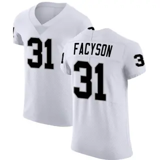 Brandon Facyson Las Vegas Raiders Women's Backer V-Neck T-Shirt - Ash