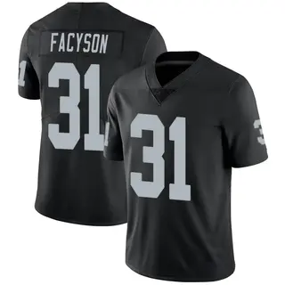 Brandon Facyson Las Vegas Raiders Women's Backer V-Neck T-Shirt - Ash