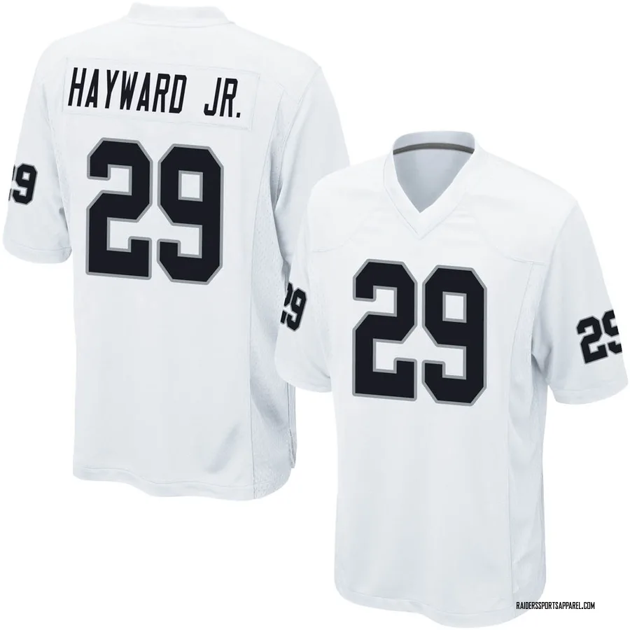 Casey Hayward Jr. Las Vegas Raiders Men's Game Nike Jersey - White