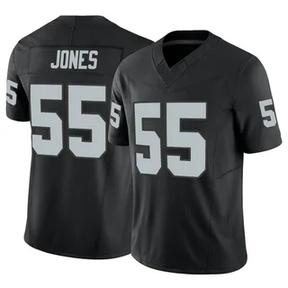 Las Vegas Raiders Chandler Jones 55 Game Jersey - Black Jersey - Bluefink