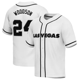 Charles Woodson Las Vegas Raiders Football White Jersey 