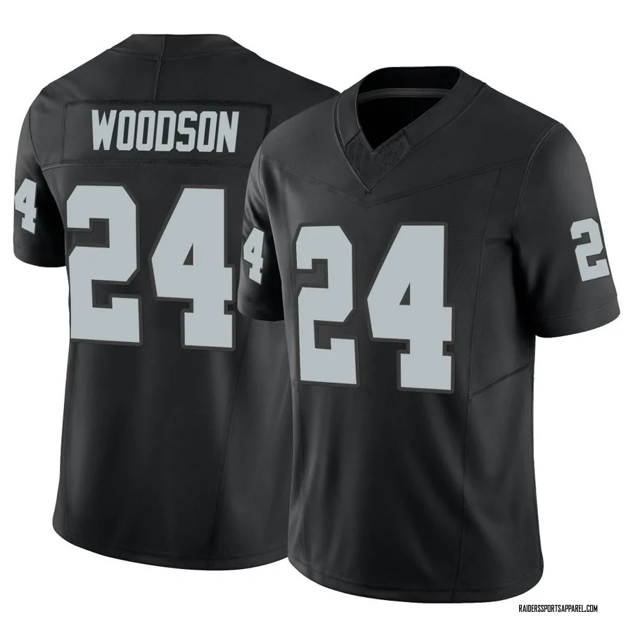 Charles Woodson Las Vegas Raiders Men's Legend White Color Rush T-Shirt