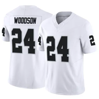 Oakland Raiders #24 Charles Woodson Green Camo Salute To Service