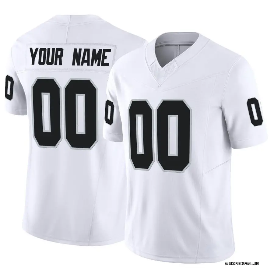 Las Vegas Raiders Nike Vapor Untouchable Custom Elite Jersey - White