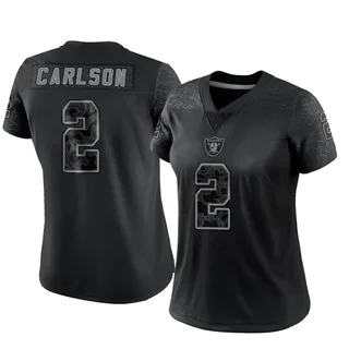 Nike Daniel Carlson Las Vegas Raiders Women's Game White Jersey