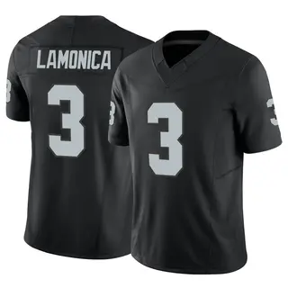 DARYLE LAMONICA CUSTOM OAKLAND RAIDERS W JERSEY