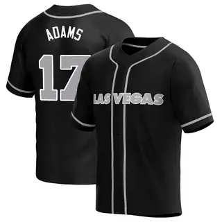 Nike NFL Las Vegas Raiders Davante Adams 17 Home Game Jersey Black