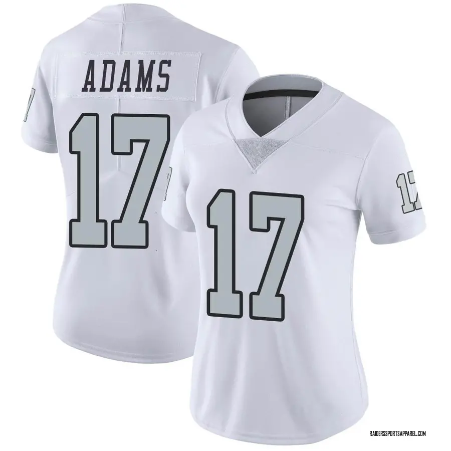 Davante Adams Las Vegas Raiders Women's Limited Color Rush Nike Jersey -  White