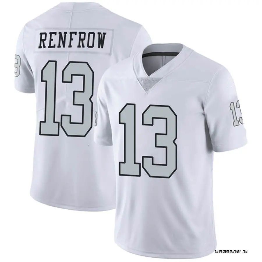 Hunter Renfrow Las Vegas Raiders Men's Limited Color Rush Nike Jersey -  White