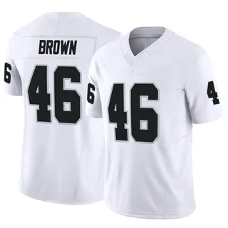 Ike Brown Las Vegas Raiders Men's Brown Backer T-Shirt - Ash