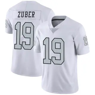 Isaiah Zuber Las Vegas Raiders Men's Name & Number Logo T-Shirt - Ash