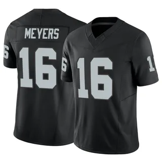 Jakobi Meyers Las Vegas Raiders Youth Black Backer Long Sleeve T-Shirt 