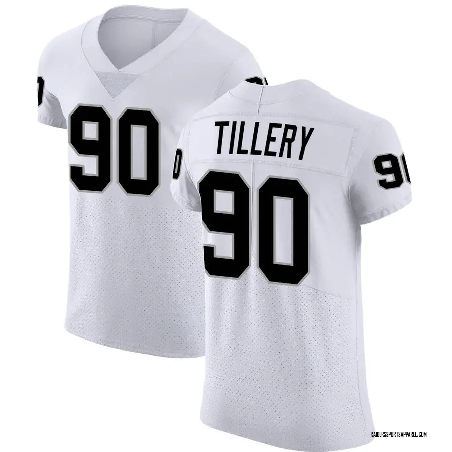 Jerry Tillery Las Vegas Raiders Men's Elite Vapor Untouchable Nike