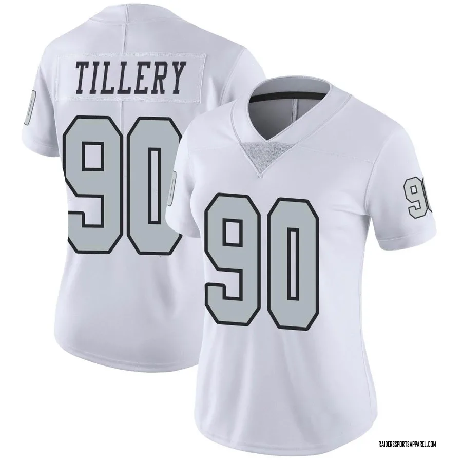 Jerry Tillery Las Vegas Raiders Women's Limited Color Rush Nike