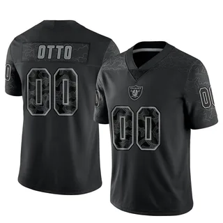 Men's Nike Oakland Raiders 0 Jim Otto Game White NFL Jersey