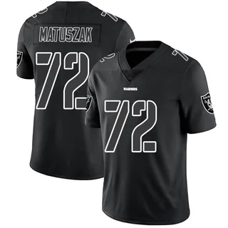 John Matuszak Las Vegas Raiders Men's Name & Number Logo T-Shirt - Ash