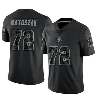 Jerseyrama Unsigned John Matuszak Jersey #72 Oakland Stitched Black Football New No Brands/Logos Sizes S-3xl, Women's, Size: Large