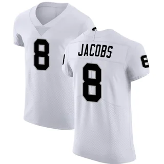 Women's Las Vegas Raiders Josh Jacobs Nike Silver Inverted Legend Jersey