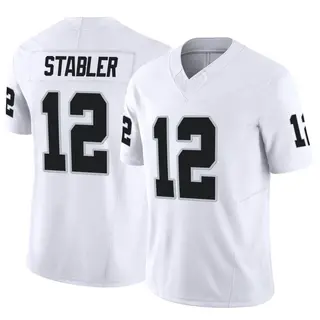 Officially Licensed NFL Las Vegas Raiders Men's Ken Stabler Jersey