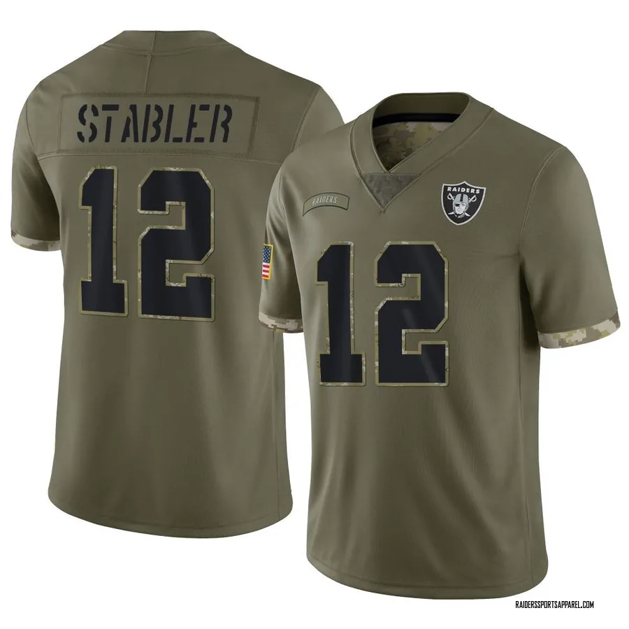 raiders stabler jersey