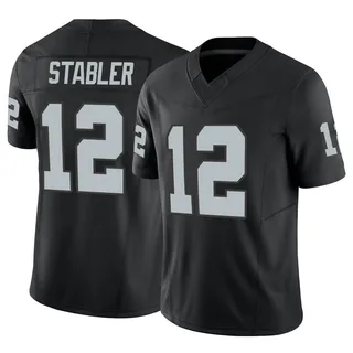 Officially Licensed NFL Las Vegas Raiders Men's Ken Stabler Jersey