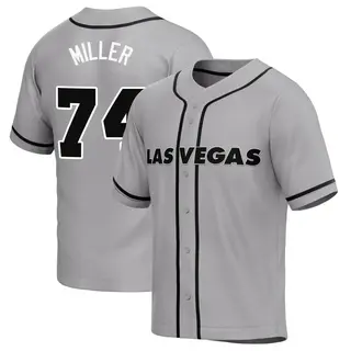 Kolton Miller Las Vegas Raiders Men's Black Backer Long Sleeve T-Shirt 