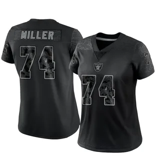 Nike Oakland Raiders #77 Kolton Miller Black Team Color Men's Stitched NFL  Vapor Untouchable Limited Jersey