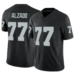 Lyle Alzado Jersey Black Oakland M-5XL Custom Sewn Stitched