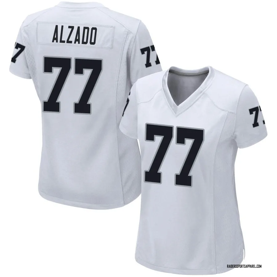 Lyle Alzado Las Vegas Raiders Women's Game Nike Jersey - White