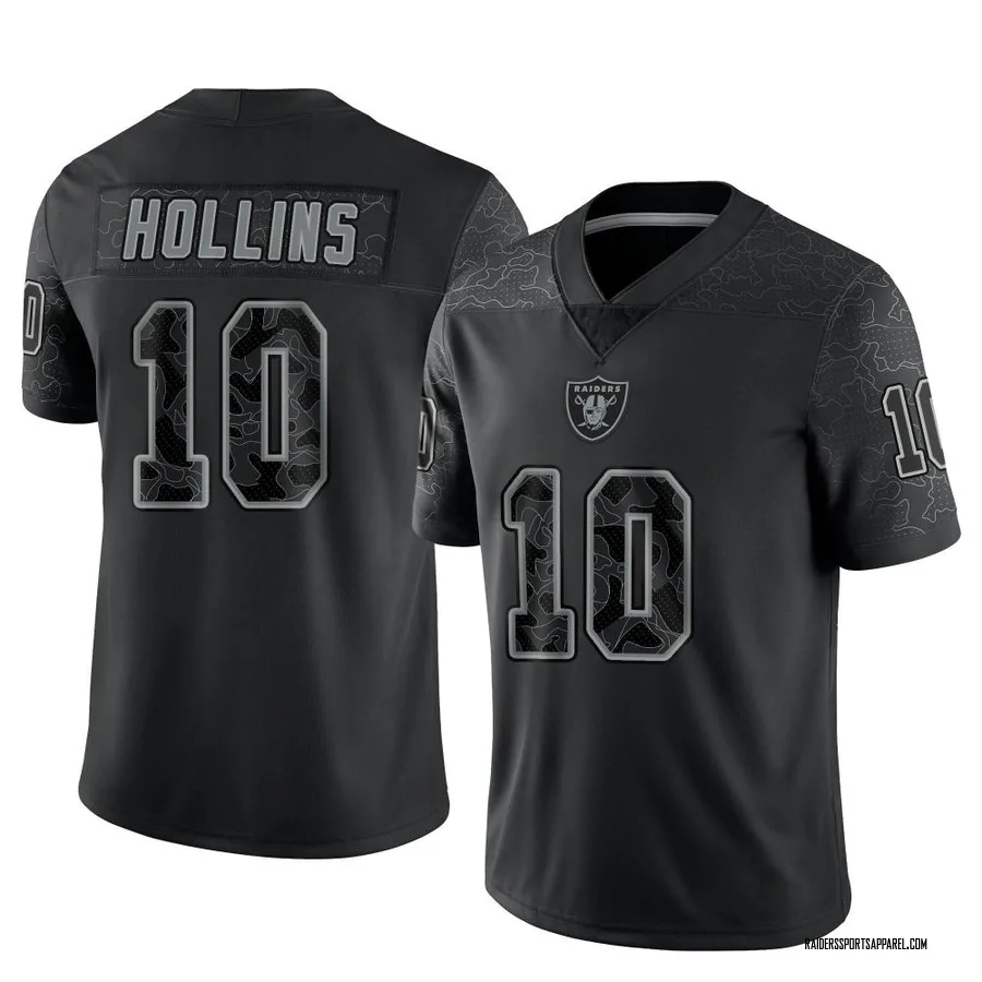 Nike Mack Hollins Las Vegas Raiders Youth Game Black Team Color Jersey