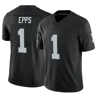 Youth Las Vegas Raiders Davante Adams Vapor Jersey – Black