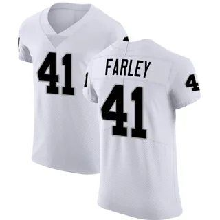 Matthias Farley Las Vegas Raiders Youth Limited Color Rush Nike Jersey -  White