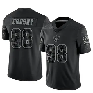 Maxx Crosby Vegas Raiders Men's Large Jersey