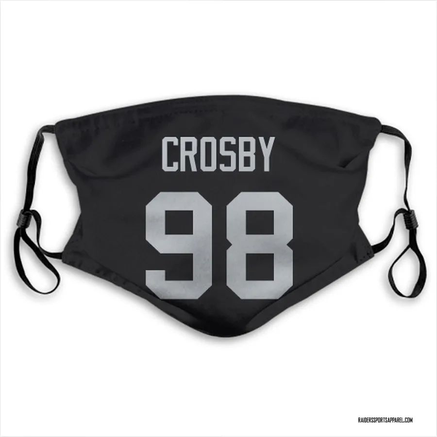 Men's Las Vegas Raiders Maxx Crosby Nike Black RFLCTV Limited