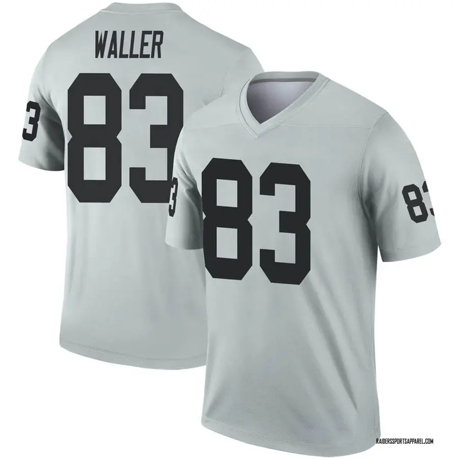 Men's Darren Waller Las Vegas Raiders Men's Legend Inverted Silver