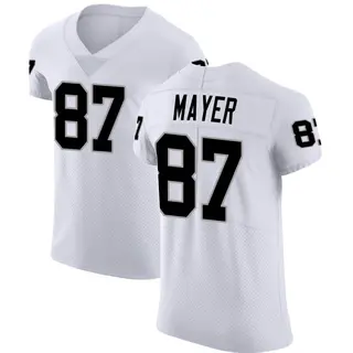 Michael Mayer Men's Nike Black Las Vegas Raiders Custom Game Jersey Size: Small