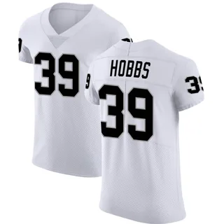 Nate Hobbs Las Vegas Raiders Women's Name & Number Logo Slim Fit Long  Sleeve T-Shirt 