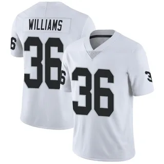 Rayshad Williams Las Vegas Raiders Men's Limited Vapor Untouchable Nike Jersey - White