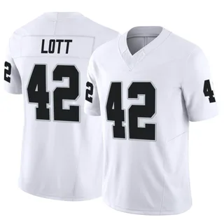 Ronnie Lott Las Vegas Raiders Youth Black Backer Long Sleeve T-Shirt 