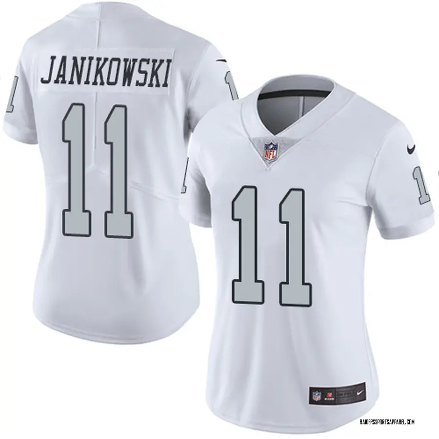 white janikowski jersey