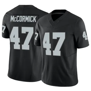 Sincere McCormick Las Vegas Raiders Men's Elite Vapor Untouchable