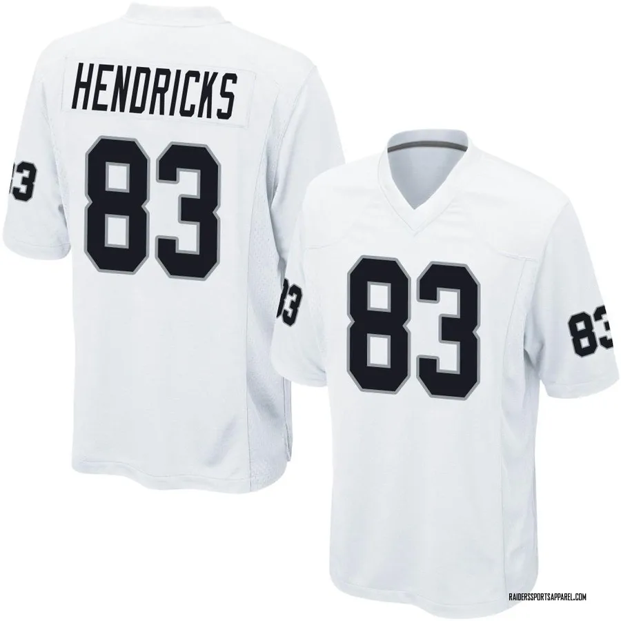 Mitchell and Ness Ted Hendricks Las Vegas Raiders Men's Authentic Black  Team Color Throwback Jersey