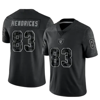 Men's Nike Oakland Raiders 83 Ted Hendricks Elite White NFL Jersey