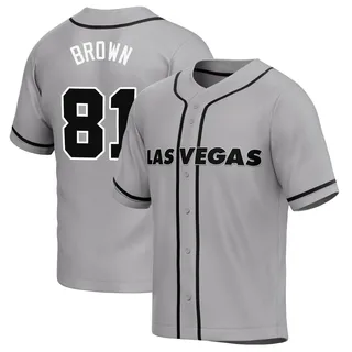 Nike Tim Brown Las Vegas Raiders Black Game Player Jersey - S - Black