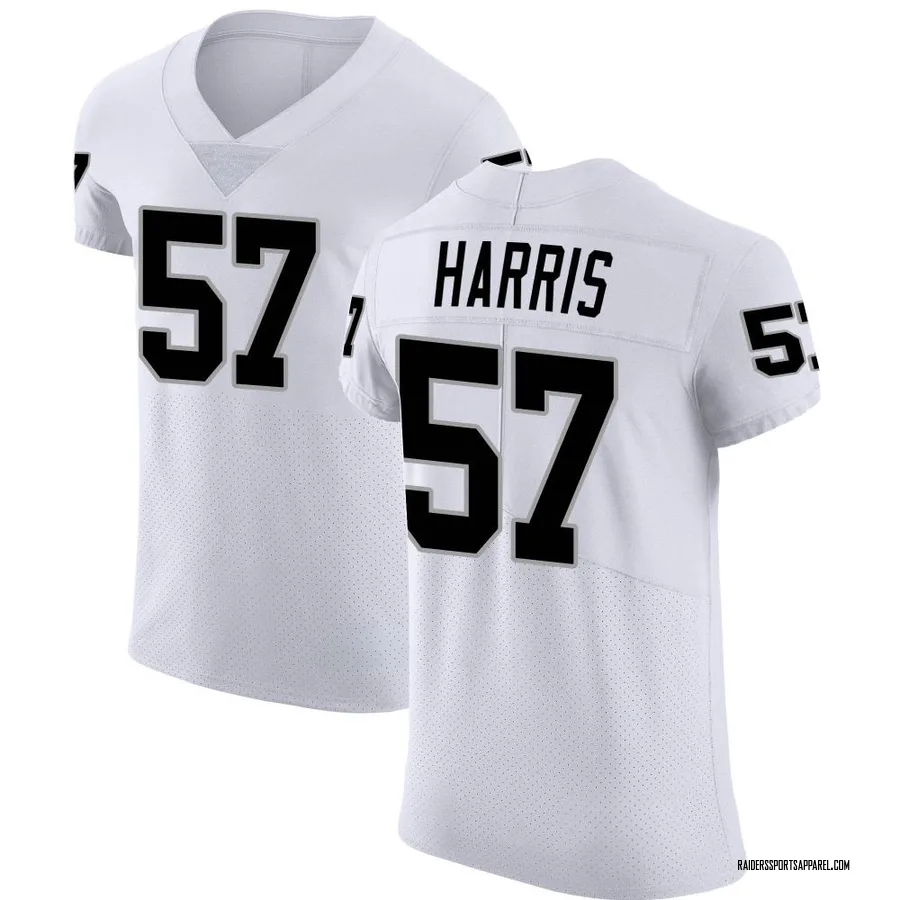 Nike Tyler Hall Las Vegas Raiders Men's Elite White Vapor Untouchable Jersey